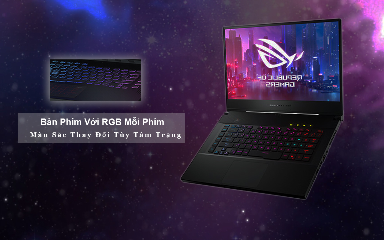 Bàn phím làm việc với RGB