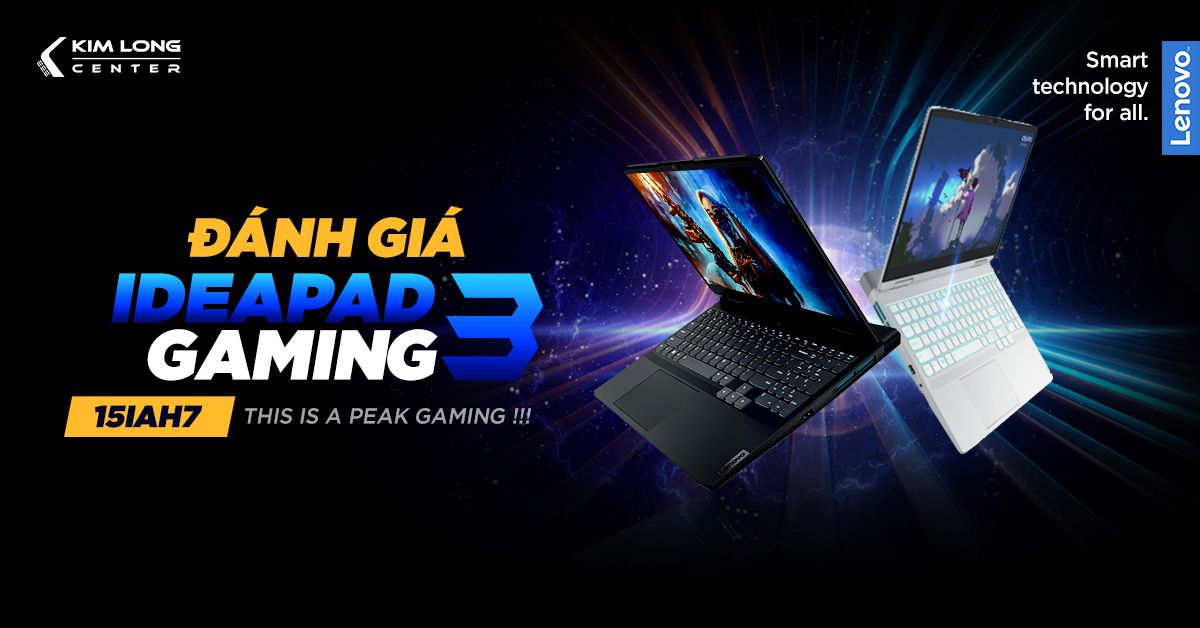 Đánh giá laptop Lenovo IdeaPad Gaming 3 15IAH7