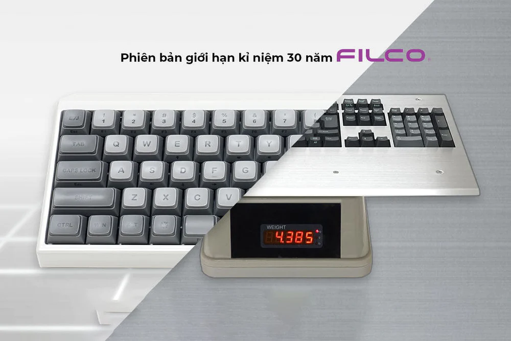 Filco ra mắt 2 bàn phím cơ đặc biệt kỷ niệm 30 năm