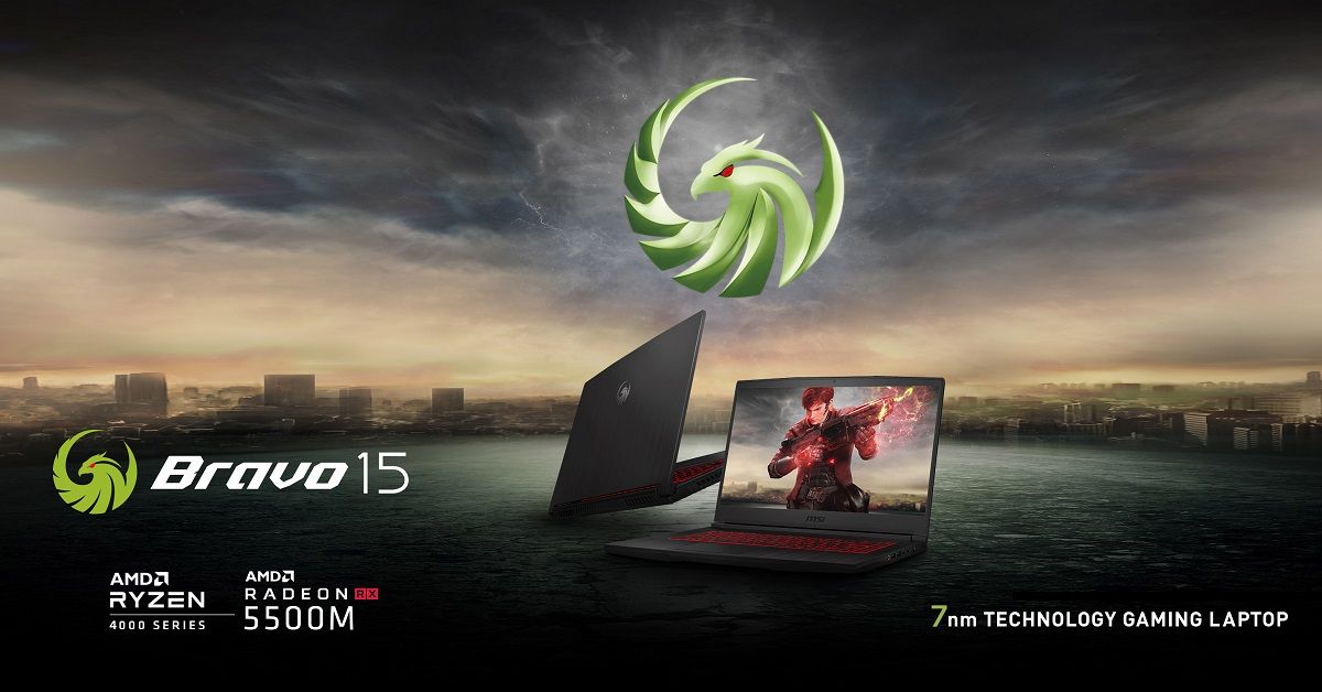 MSI Bravo 15 – Laptop Gaming 7nm Cao Cấp với Full Cấu Hình Từ AMD