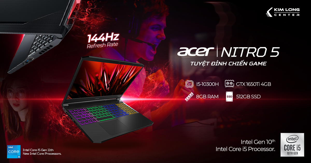 Laptop gaming Acer Nitro AN515-55-5923