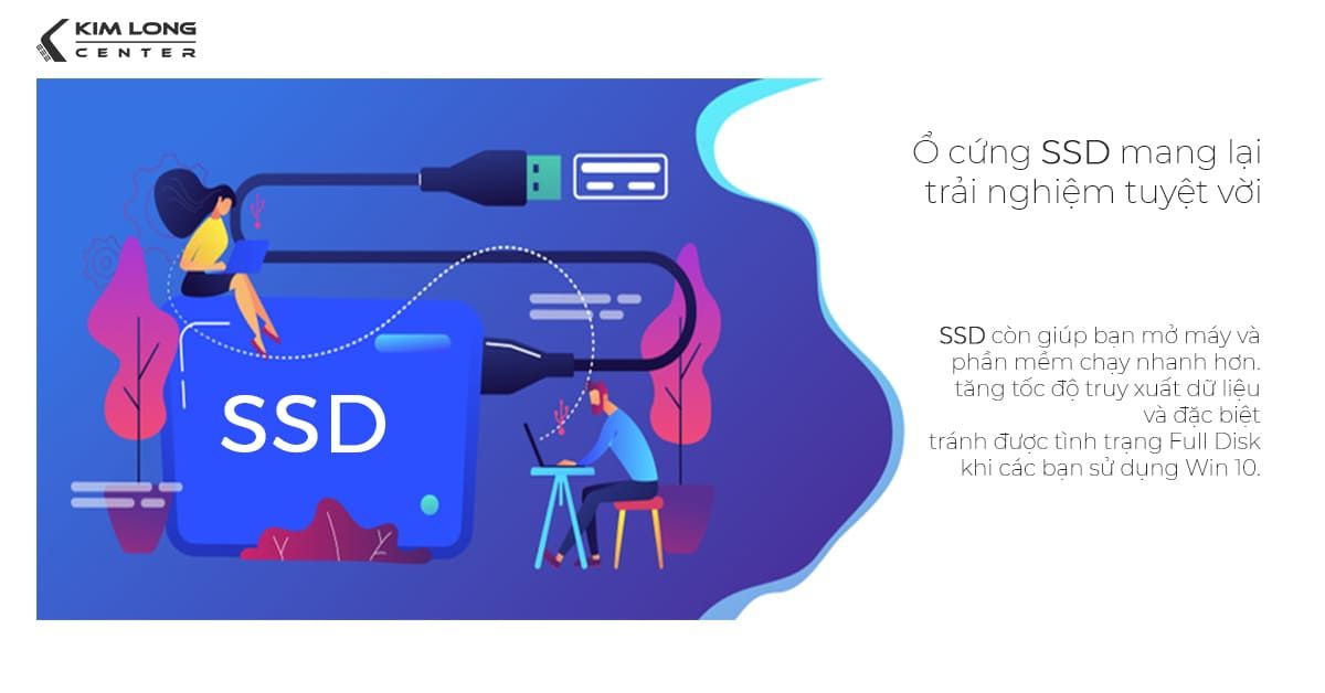 Laptop cho sinh viên kỹ thuật cần có HDD tối thiểu 1TB và nên trang bị thêm ổ SSD